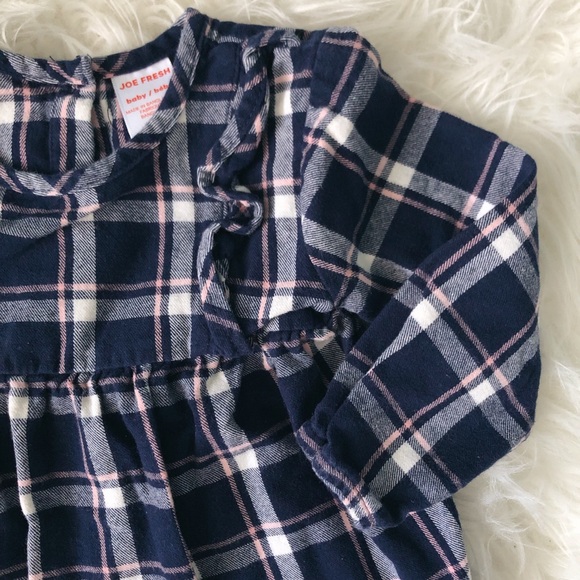 Plaid Peplum Top, 12-18M, Joe Fresh - Picture 2 of 6